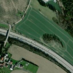 Satellite imagery of [Psáře] church t., CZ