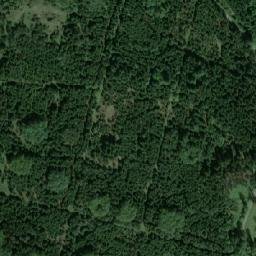 Satellite imagery of Vysoký les [Sebranice-Pohora] chapel sanctus t., CZ