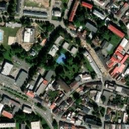 Satellite imagery of [Svitavy] church t., CZ