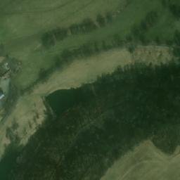 Satellite imagery of [Norberčany] church t., CZ