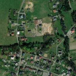Satellite imagery of [Václavovice u Frýdku-Místku] church t., CZ