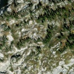 Satellite imagery of Kokanee Pass, CA