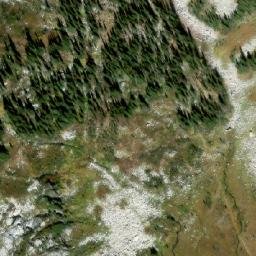 Satellite imagery of Kokanee Pass, CA