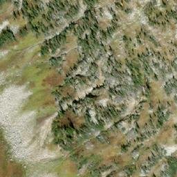 Satellite imagery of Kokanee Pass, CA
