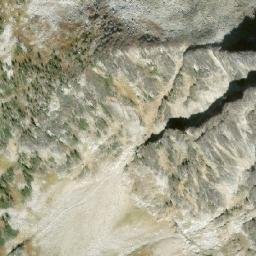 Satellite imagery of The Pyramids, CA