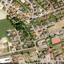 Satellite imagery of Schloss Mühlhausen, DE