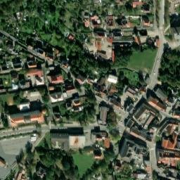Satellite imagery of [Stříbro ]Church outlook t., CZ