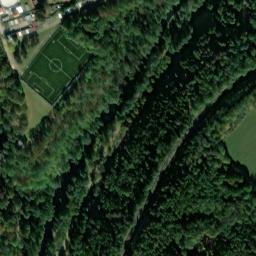 Satellite imagery of [Stříbro ]Church outlook t., CZ