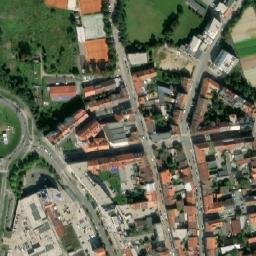 Satellite imagery of [Plzeň] Church of All Saints sanctus t., CZ