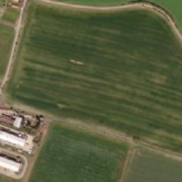 Satellite imagery of [Rosovice] church t., CZ