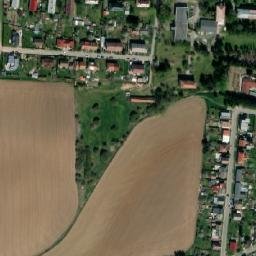 Satellite imagery of [Moravská Třebová] monastery church t., CZ