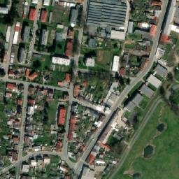 Satellite imagery of [Moravská Třebová] monastery church t., CZ