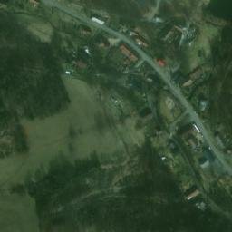 Satellite imagery of [Norberčany] church t., CZ