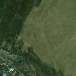 Satellite imagery of [Norberčany] church t., CZ