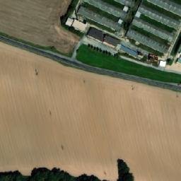 Satellite imagery of [Velké Albrechtice] church t., CZ