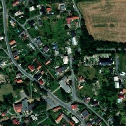 Satellite imagery of [Jistebník] church t., CZ