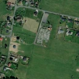 Satellite imagery of [Václavovice u Frýdku-Místku] church t., CZ