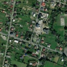 Satellite imagery of [Václavovice u Frýdku-Místku] church t., CZ