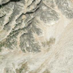 Satellite imagery of The Pyramids, CA