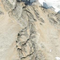 Satellite imagery of The Pyramids, CA