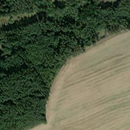 Satellite imagery of [Sulislav] church t., CZ