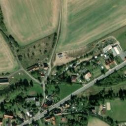 Satellite imagery of [Sulislav] church t., CZ