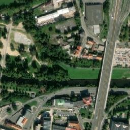 Satellite imagery of [Plzeň] st.Bartolomeo church t., CZ