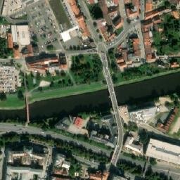 Satellite imagery of [Plzeň] st.Bartolomeo church t., CZ