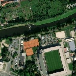 Satellite imagery of Prazdroj [Plzeň] brewery chimney-2, CZ