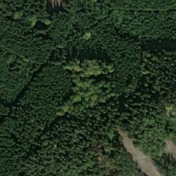 Satellite imagery of Bílá skála, CZ