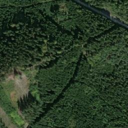 Satellite imagery of Bílá skála, CZ