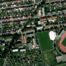 Satellite imagery of [Svitavy] factory chimney, CZ