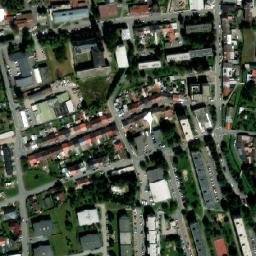Satellite imagery of [Svitavy] factory chimney, CZ