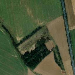 Satellite imagery of Husův sbor [Loštice] church t., CZ