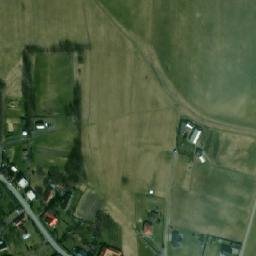 Satellite imagery of [Vítkov-Klokočov] church t., CZ