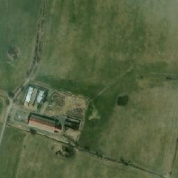 Satellite imagery of [Vítkov-Klokočov] church t., CZ