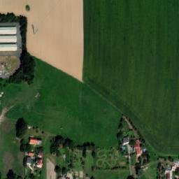 Satellite imagery of [Velké Albrechtice] church t., CZ
