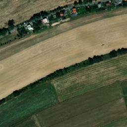 Satellite imagery of [Jistebník] church t., CZ