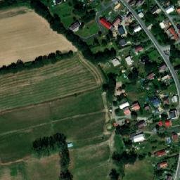 Satellite imagery of [Jistebník] church t., CZ