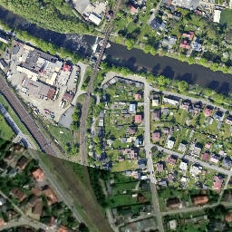 Satellite imagery of [Český Těšín] church t.-2, CZ
