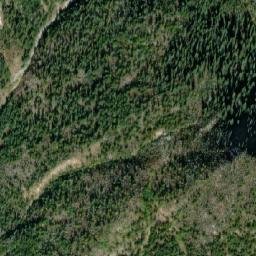 Satellite imagery of Mount Ruault, CA