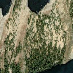 Satellite imagery of Mount Ruault, CA