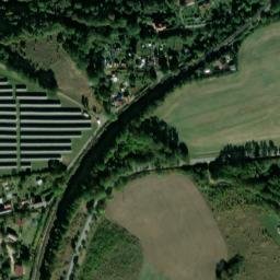 Satellite imagery of [Stříbro ]Church outlook t., CZ