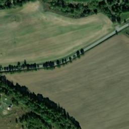 Satellite imagery of [Stříbro ]Church outlook t., CZ
