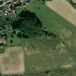 Satellite imagery of [Sulislav] church t., CZ