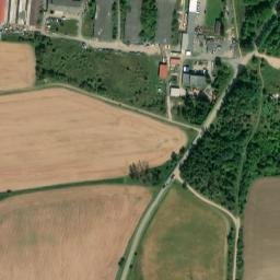 Satellite imagery of [Plzeň-Křimice] church t., CZ