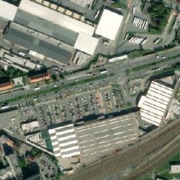 Satellite imagery of Prazdroj [Plzeň] brewery chimney-2, CZ