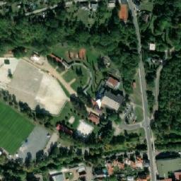 Satellite imagery of [Rokycany] church outlook t., CZ