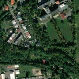 Satellite imagery of [Rokycany] church outlook t., CZ