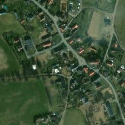 Satellite imagery of [Vítkov-Klokočov] church t., CZ